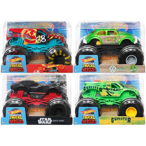 Hot Wheels Monster Truck 1:24 Bone Shaker - 194735145003