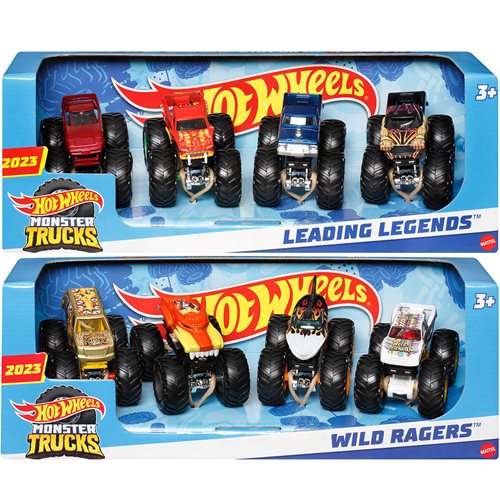 Hot Wheels Monster Trucks Demolition Doubles 1:64 Scale 2023 Mix 2 2-Pack  Case of 8