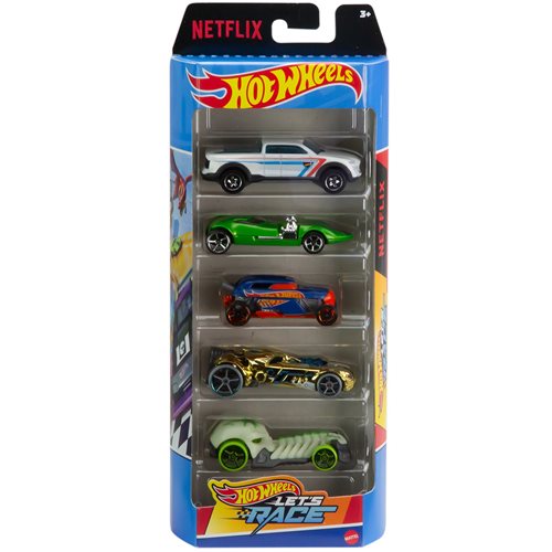 Hot Wheels Themed Multipacks of 6 Toy Cars, 1:64 Scale, Authentic Decos,  Popular Castings, Rolling Wheels, Gift for Kids 3 Years Old & Up &  Collectors
